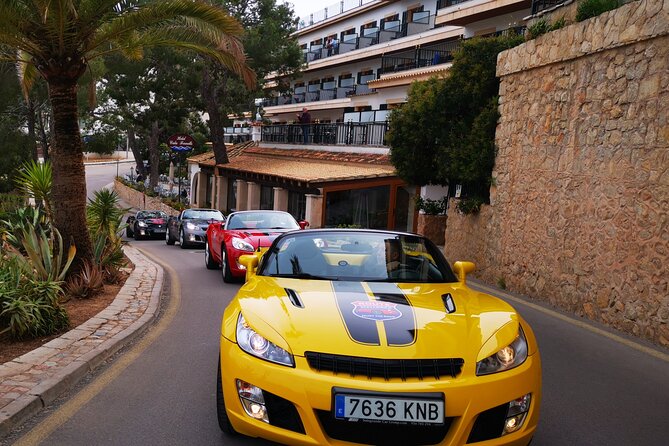 2.5h excursion through Mallorca Driving GT Cabrio Car - Starting in Santa Ponça, then straight to sea views