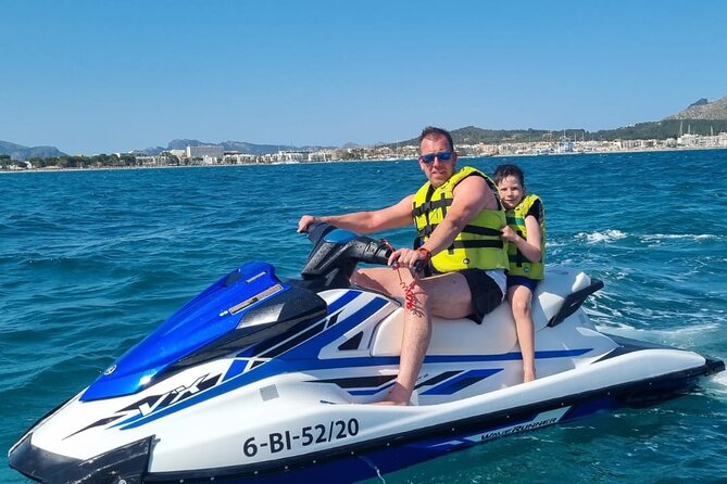 60 minutes Jetski Rental in Alcudia Bay - The swim and snorkel stop in Alcudia’s coves