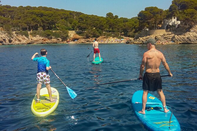 90' Stand Up Paddle tour in a small group in Cala Ratjada - Meeting at Cala Agulla: location and getting there