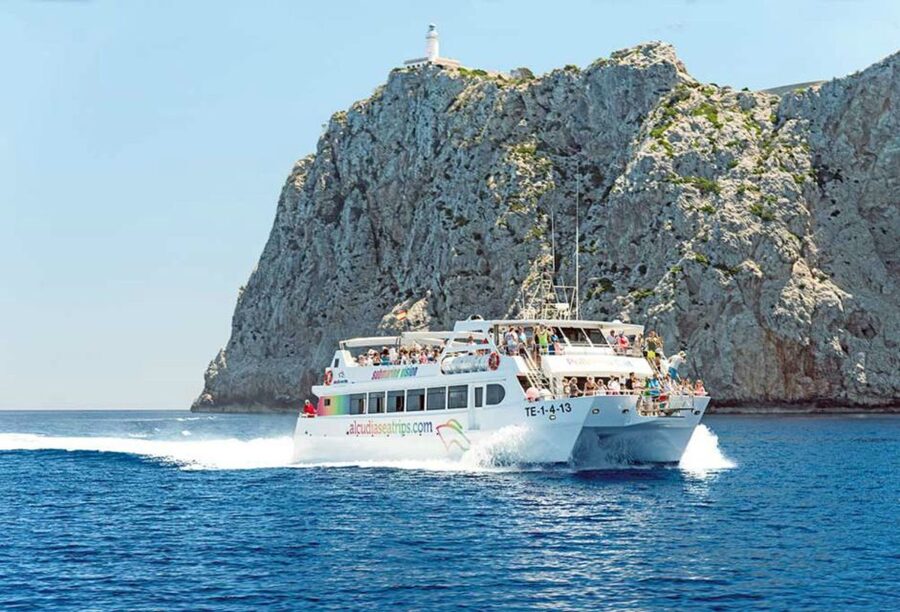 Alcudia: Boat Trip to Cap de Formentor and Formentor - Coll Baix and the in-between bays: what the first hour is really for
