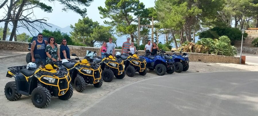 Alcudia: Quad Sightseeing Tour with Viewpoints - Port d’Alcudia to Alcanada: Golf Course Views and a Chic Start