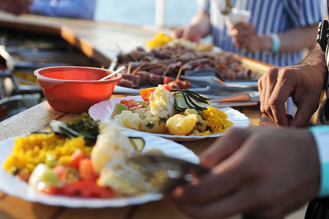 Barca Samba: The best boat experience in Mallorca - Palma port departure, cruise ships, and a star view of La Seu