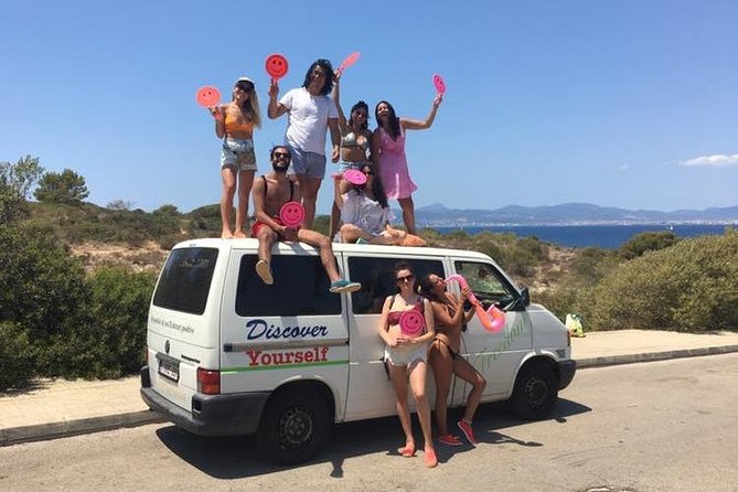 Beach Tours Mallorca. The Happy Vans. - Hidden pools and the kind of blue that steals your focus