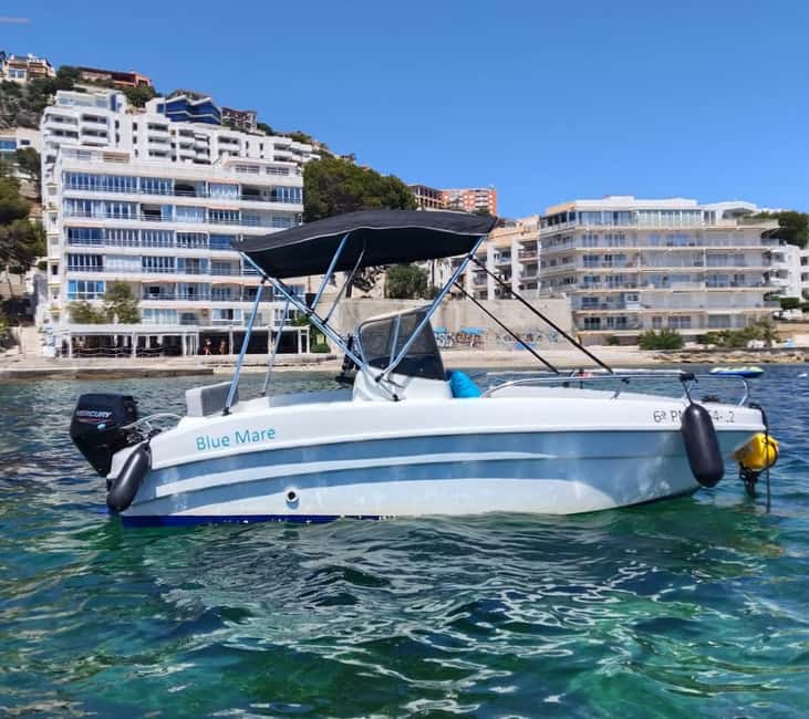 Boat Rental Without Licence ( Santa Ponsa ) - The first hour at sea: your confidence test (in a good way)