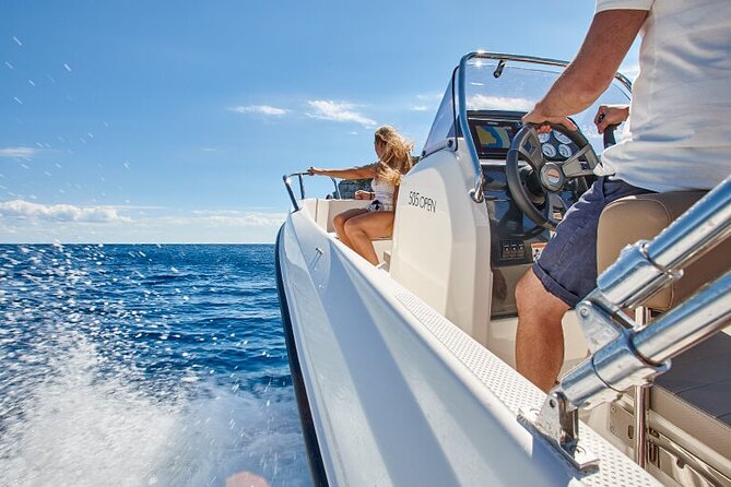 Boat rental without license - B520 'Neptuno' (5p) - Can Pastilla - 4 Hours on the Water: Cruising Time, Swim Stops, and Pace