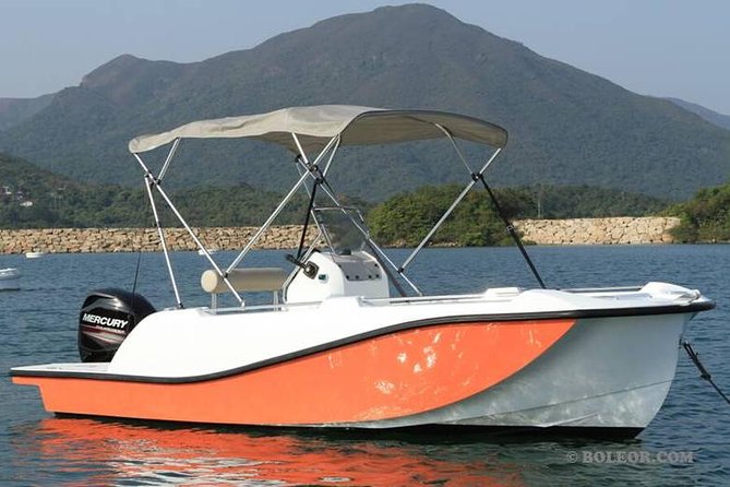 Boat rental without license - B550 'Perseis' (6p) - Can Pastilla - Snorkel masks and an easy start in the water