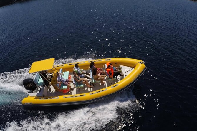 Boat tour Cala Figuera, Es Pontas, Caló de Moro, Cala Marmols - What to bring for Cala Figuera coves and snorkeling