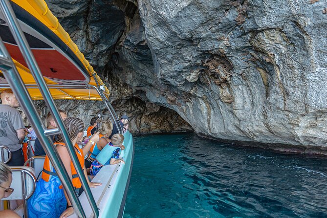 Boat Trip to Llevant Natural Park and Blue Cave - Group size, English service, and who this tour fits best