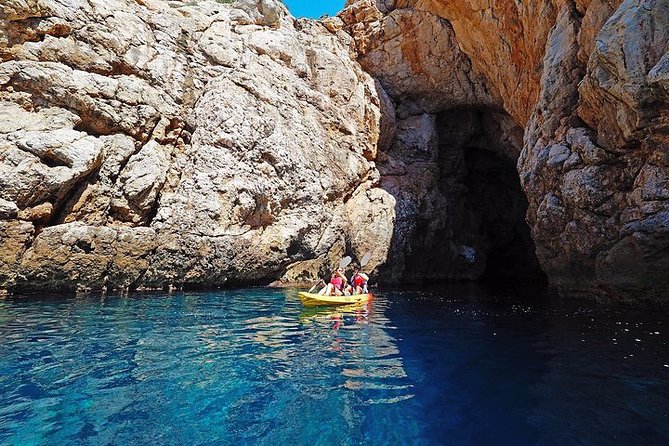 Breathtaking guided Kayak tour from Sant Elm the bay of Cala en Tió - Price and value: what you really get for about $71