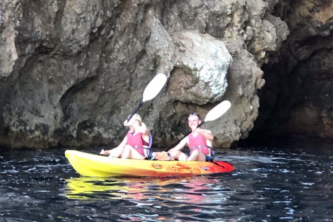 Breathtaking guided Kayak tour from Sant Elm the bay of Cala en Tió - Sant Elm coast to Punta de na Galinda: paddling with a purpose