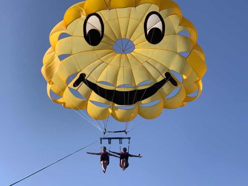 Cala Bona: Parasailing Experience - The Speedboat Ride: Getting Set Up for the Lift