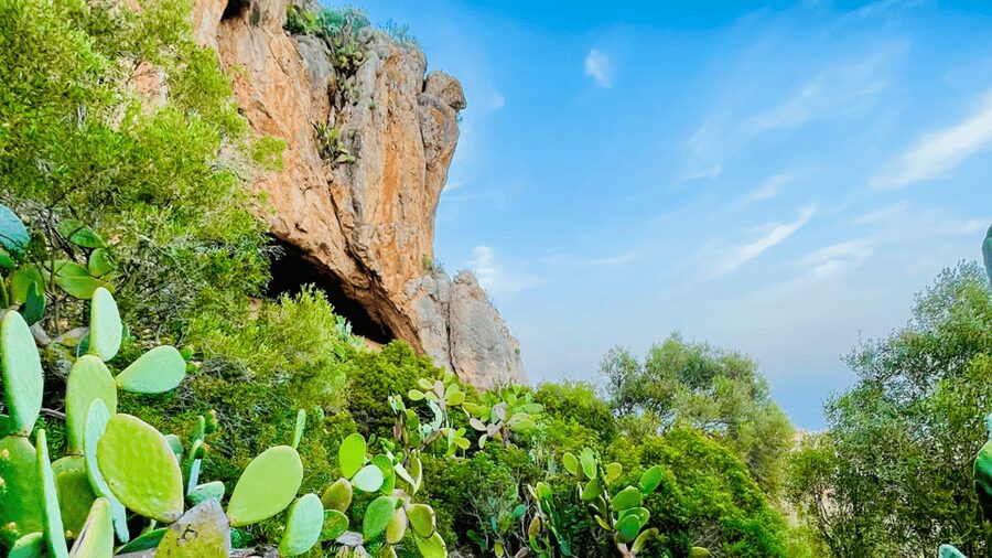 Cala Millor: "Cavemen", cave on a mountain,fun game and hike - The cave and summit viewpoints: the moment you came for