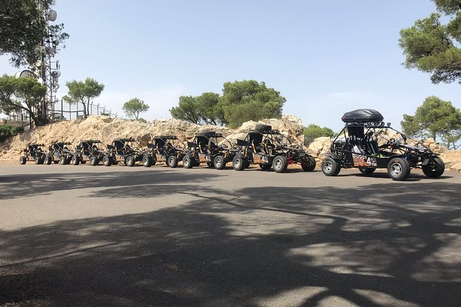 "Cala Millor & Sa Coma: TOP Buggy Tours – your mega experience!" - The Porto Cristo to Torre Serral dels Falcons section: cliffs and a fire-tower vibe