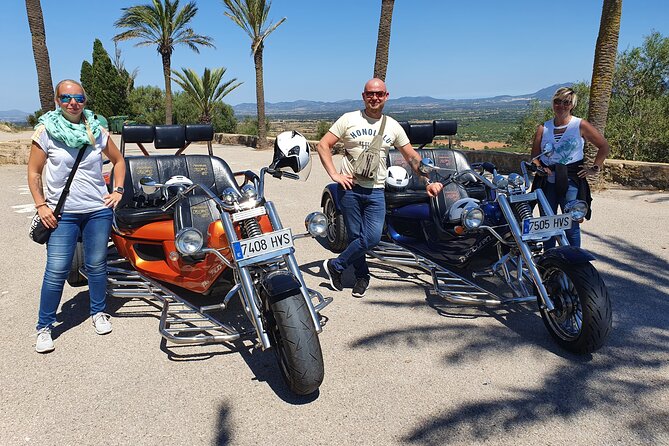 Cala Millor Trike Tour !!! Driving licence class B sufficient !!! - Getting started at Buggy 4 Fun, and the quick reality check
