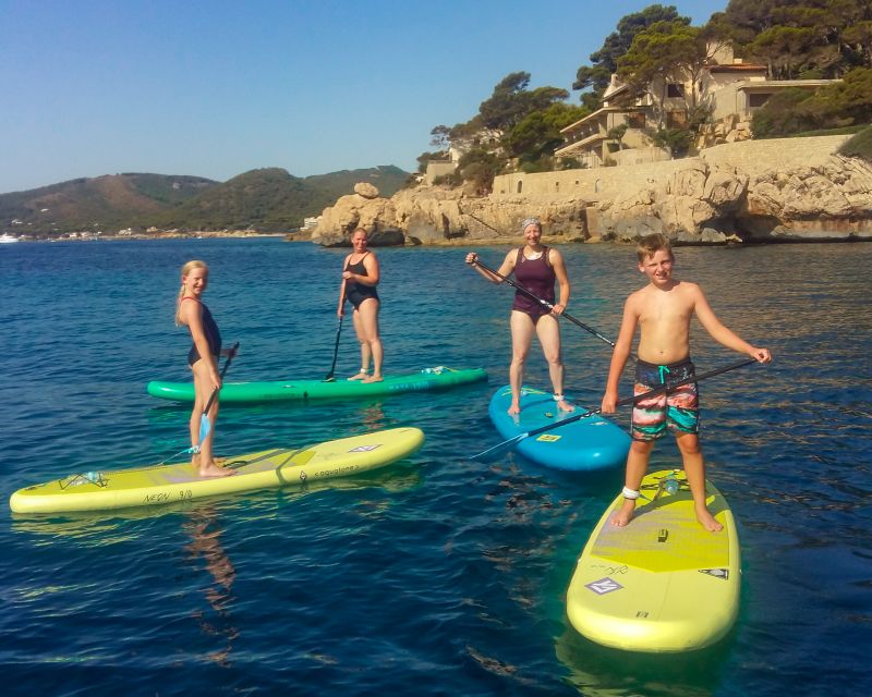 Cala Ratjada: Stand Up Paddle morning or afternoon Tour - The crystal-clear water break: rest, hydrate, and snorkel