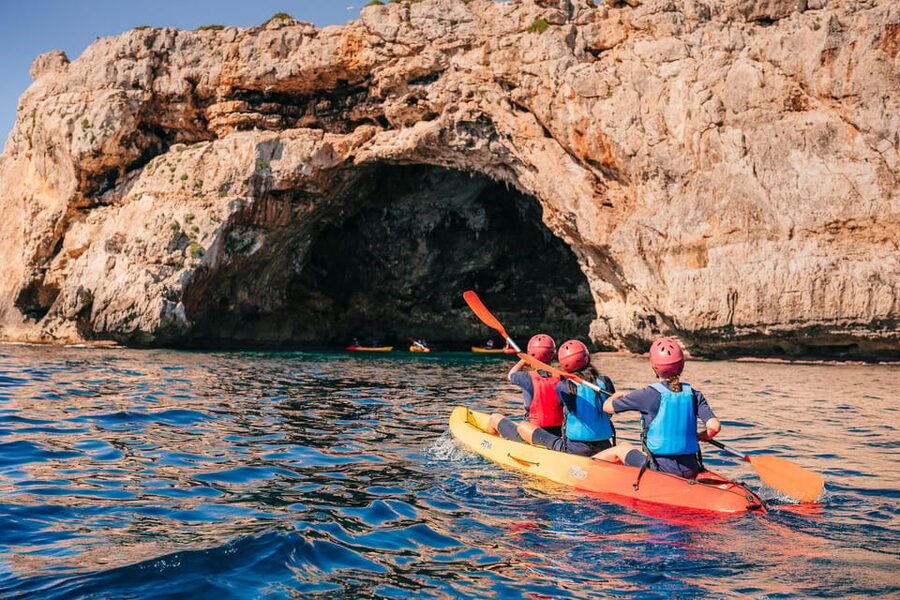 Cala Varques: Guided Sea Caves Kayak & Snorkeling Expedition - The Cala Varques snorkel: Posidonia, clear water, and easy confidence-building