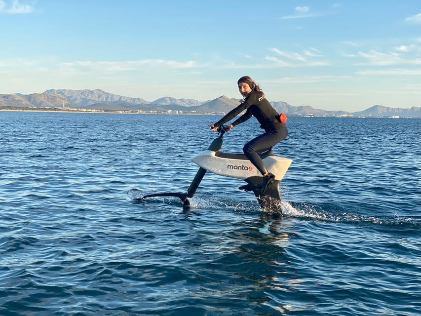 Can Picafort: experience with the aquatic ebike Manta5 SaltyCycling - The 2-Hour Game Plan: Briefing, Training, and a Real In-Water Session