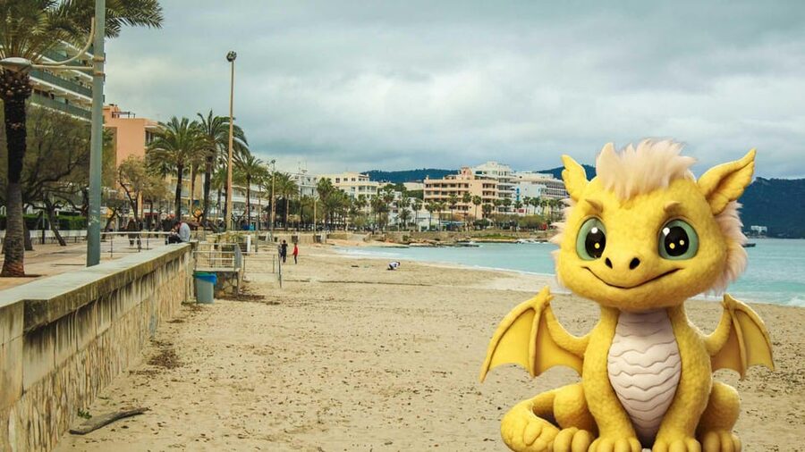 Can Picafort: The sweet Magical Creatures, family & fun game - The 3 km, 2 hour flow, what the walk feels like in real life