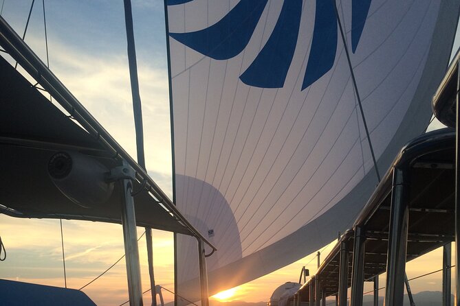 Catamaran sailing at sunset with tapas Palma de Mallorca - Tapas and canapés onboard: more than snacks, less than a full restaurant meal