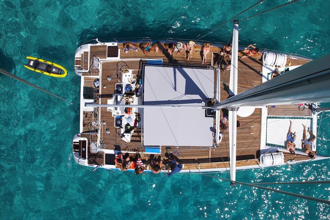 Catamaran sailing in Mallorca through the Bay of Palma with BBQ - Palma to Cala Vella: your main swim stop and on-board BBQ
