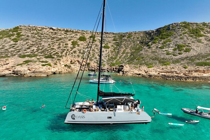 Catamaran Sailing in Palma Mallorca includes Aperitif and BBQ - From Palma Port to La Cueva Verda aperitif stop