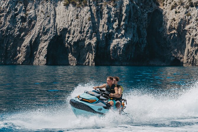 Coll Baix and Caves Guided Tour - Jet Ski at Alcudia, then Aucanada and Coll Baix