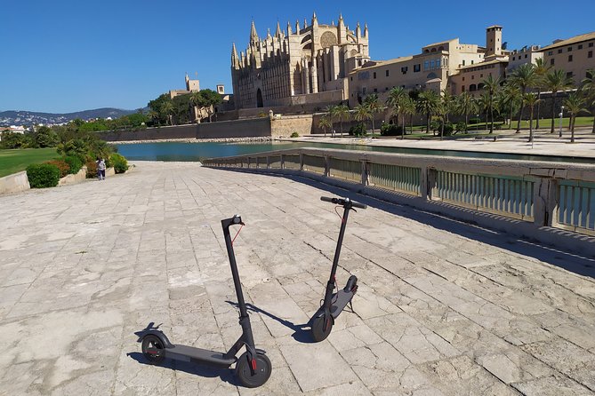 Electric kick scooter rental in Palma de Mallorca - Plaça del Rosari check-in, and why the location matters