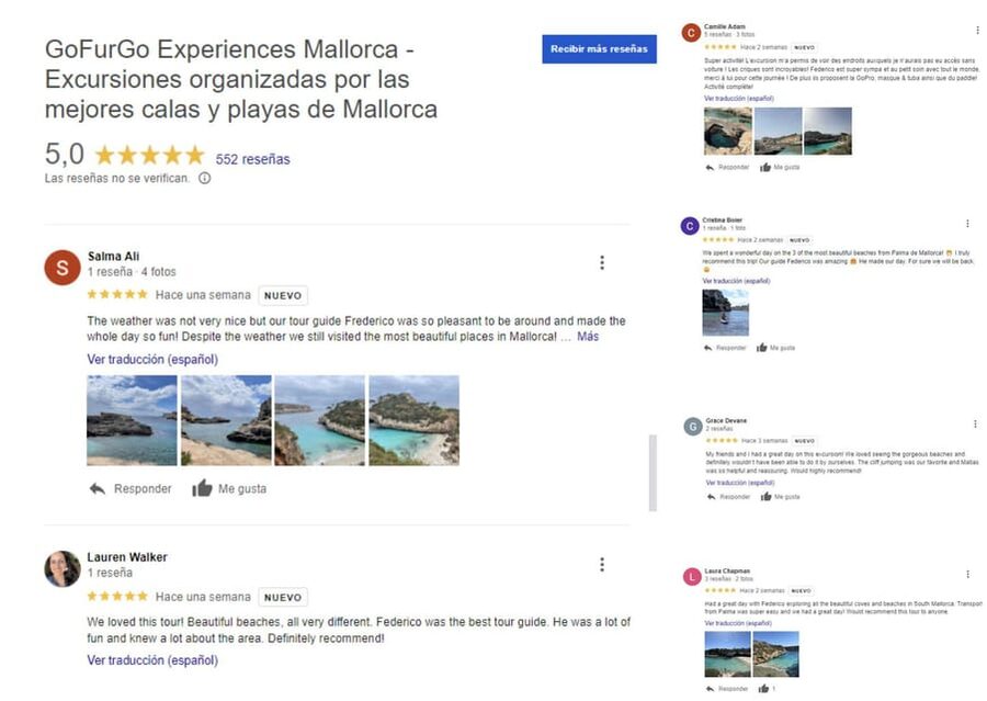 Experinence Cala Agulla / Molto with Paddlesurf and snorkel - The small-group vibe on a 9-seater van