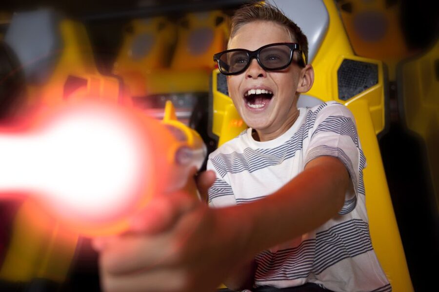 From Alcudia: Day Trip to Katmandu Adventure Park - Laser pistol, XD zombies, and the interactive shoot-or-survive energy