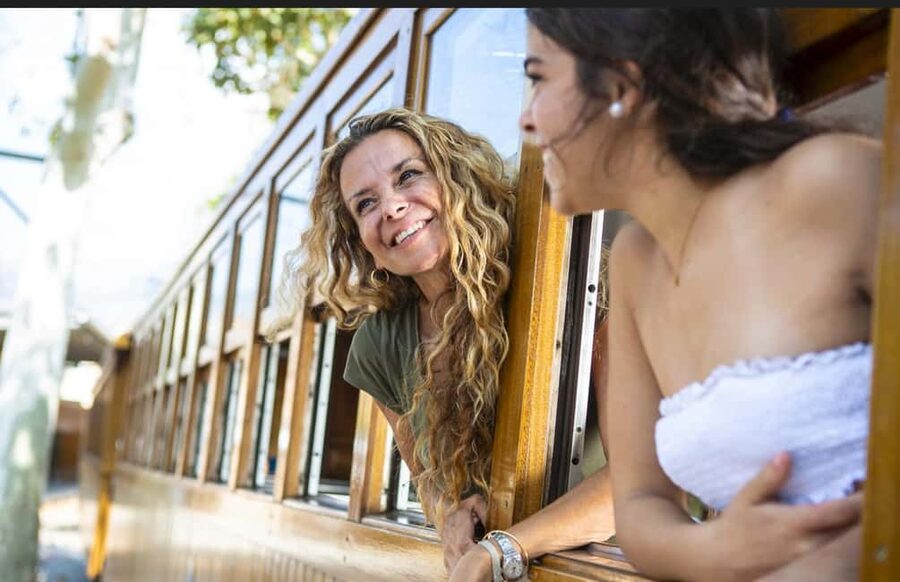 From Alcúdia: Soller Train and Tram Half Day Tour - Sóller free time: square, fountain, church, and orange-leaning treats