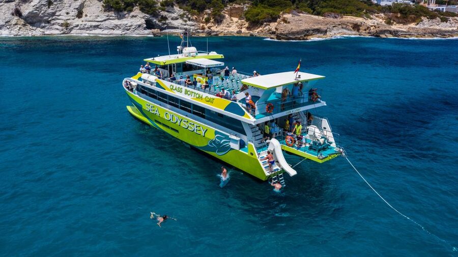 From Cala Ratjada: East Coast Glass-Bottom Boat Trip - Glass-Bottom Boat Fun From Cala Ratjada Harbor