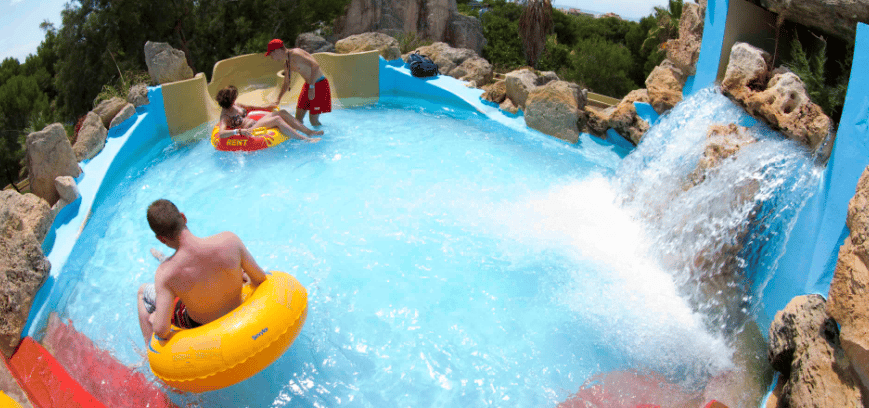 From Mallorca: Aqualand and Arenal Tickets and Transfer - Family-friendly zones that keep small kids happy