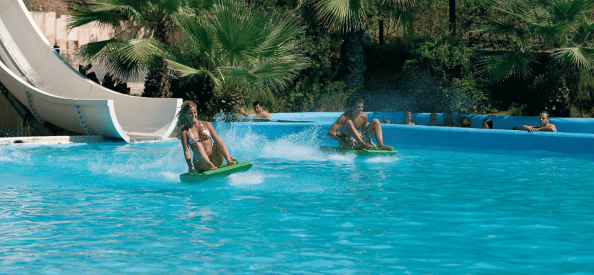 From Mallorca: Aqualand and Arenal Tickets and Transfer - The 8-hour transfer plan from Alua Boccaccio