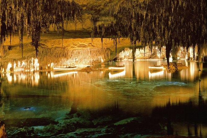 Full day tour to the Caves of Drach and Caves of Hams in Mallorca - Cuevas del Drach, Lake Martel, and the Boat Concert That Everyone Talks About