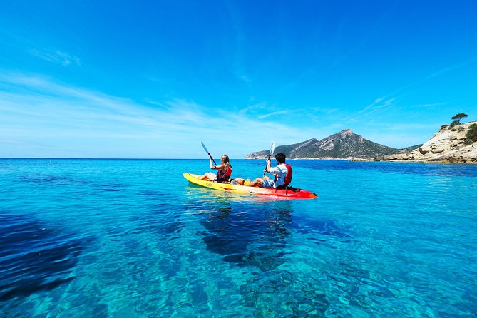 Guided Kayak & Hike from Sant Elm to Sa Dragonera - Paddling to Sa Dragonera: a protected island with pirate energy