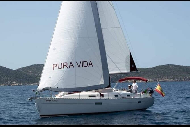 Half day on a private sailboat in Mallorca (port d'andratx) - David and Patricia on the helm, plus Percy the canine first mate