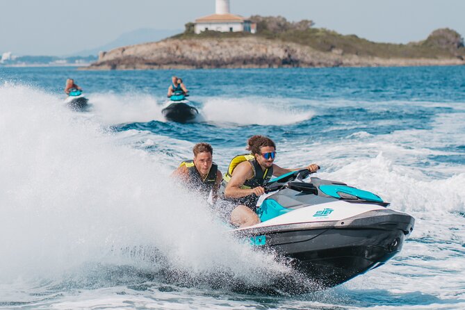 Jet Ski Tour around Alcanda Island - The on-water plan: speed-time first, views second