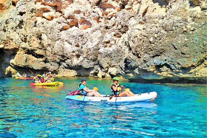 Kayak Secret Beach - Cala Clara and Cala Barques: where the coastline slows down