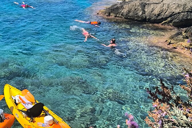 Kayak Tour with Caves, Snorkeling and Picnic (+ Cliff Jump) - What the Paddle and Snorkel Rhythm Feels Like (In a Good Way)