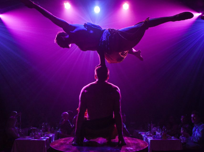 Magaluf: Pirates Adventure Dinner Show Ticket - The show experience: swords, fire, and pirates overhead