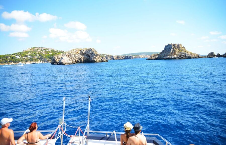 Mallorca: 2-Hour Coastline & Malgrat Islands Catamaran Tour - On board: seating, toilets, and what you can buy