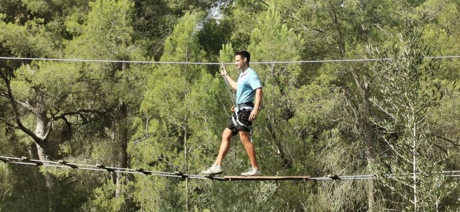 Mallorca: Adrenaline Tree Top Adventure Entry Ticket - Safety training that actually matters when you are at height