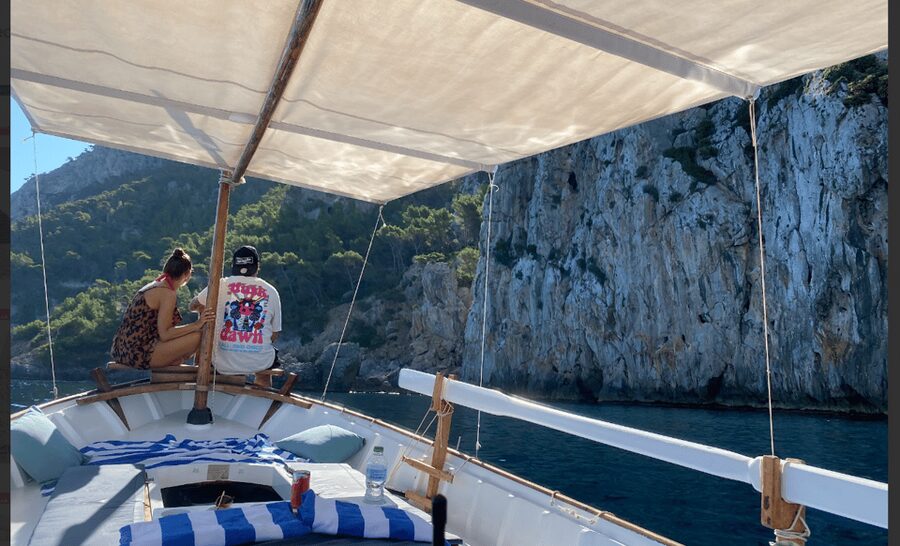 Mallorca: Alcudia, Private Boat Tour. - The route in plain English: From S’Illot toward Formentor