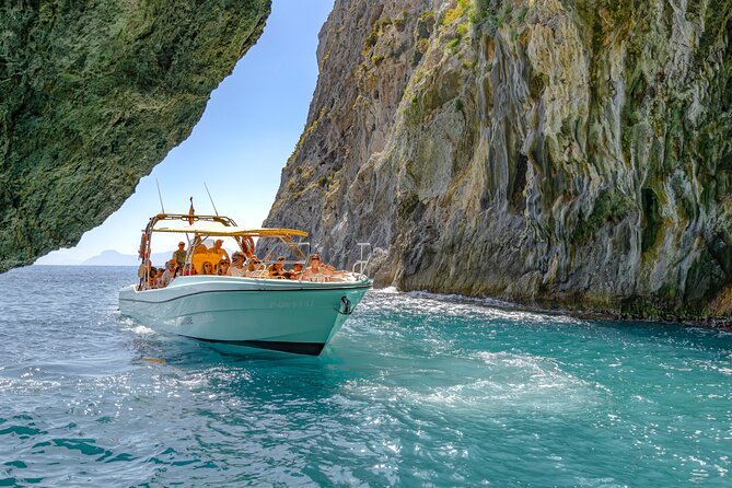 Mallorca Blue Cave Boat Tour with Snorkel - Colonia de Sant Pere and Es Caló: quieter views and smaller cove energy