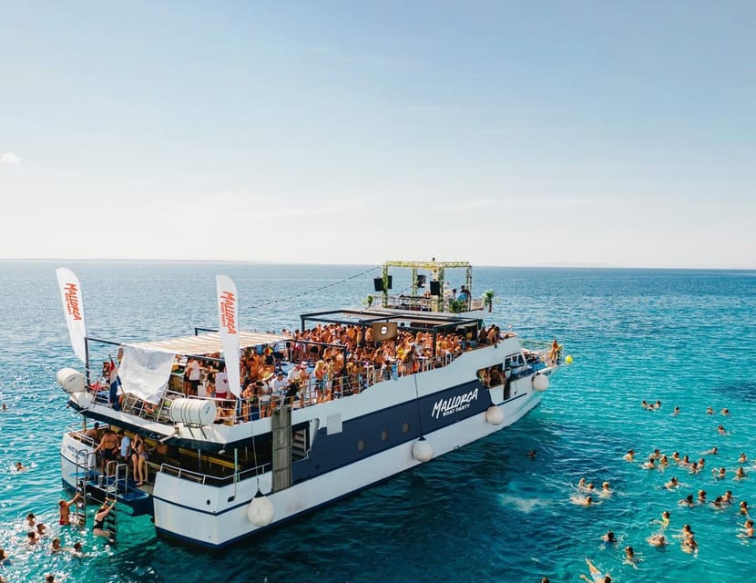 Mallorca: Boat Party with Live DJs, Lunch, & Nightclub Entry - Key things to know before you go