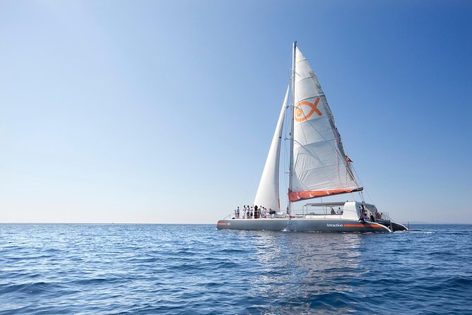 Mallorca Catamaran Cruise and Snorkeling Trip - Morning setup: meeting at Muelle Golondrina and getting onto the water