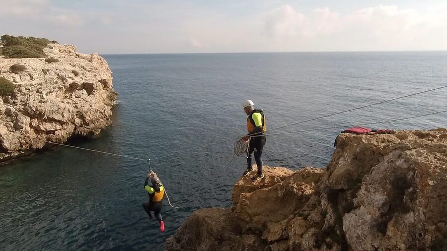 Mallorca: Cliff Jumping Adventure for Cruise Passengers - Zip line into the sea, the thrill that feels different than jumping