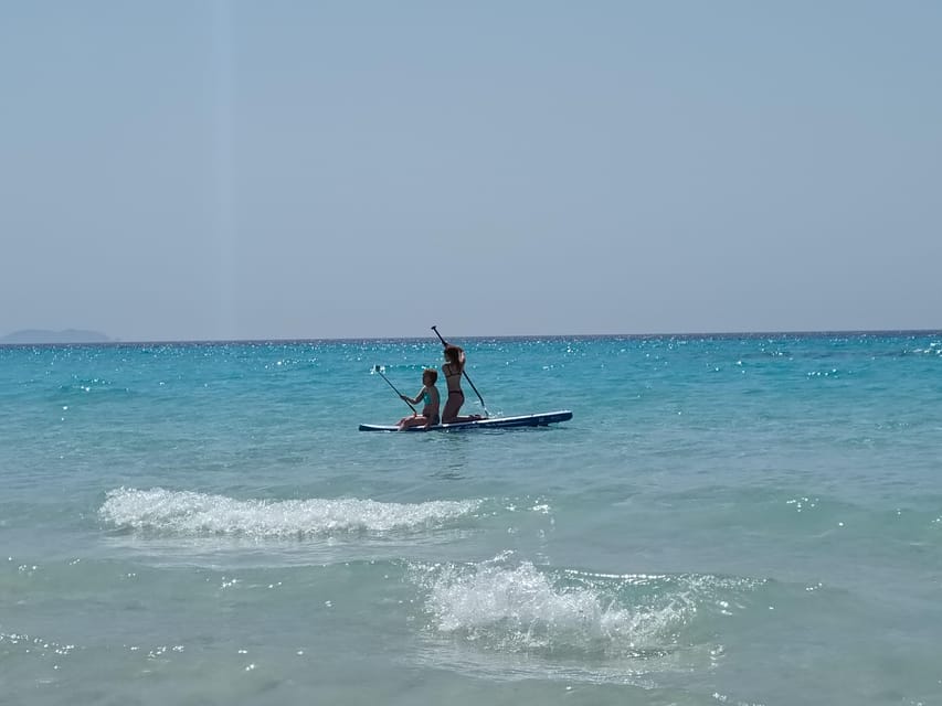 Mallorca Experinence: Es Trenc con Paddlesurf y Snorkel - Torrent de Cala Pi: walk, swim, snorkel, then reset