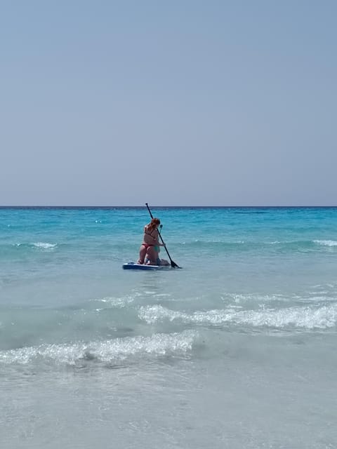 Mallorca Experinence: Es Trenc con Paddlesurf y Snorkel - Delta Beach: another chance to see the coastline from the water