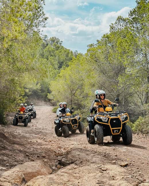 Mallorca : From Santa Ponsa - 3h Quad tour with guide - The quad, training, and safety gear that keep it fun